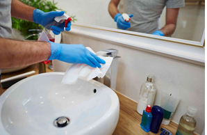 bathroom cleaning services 